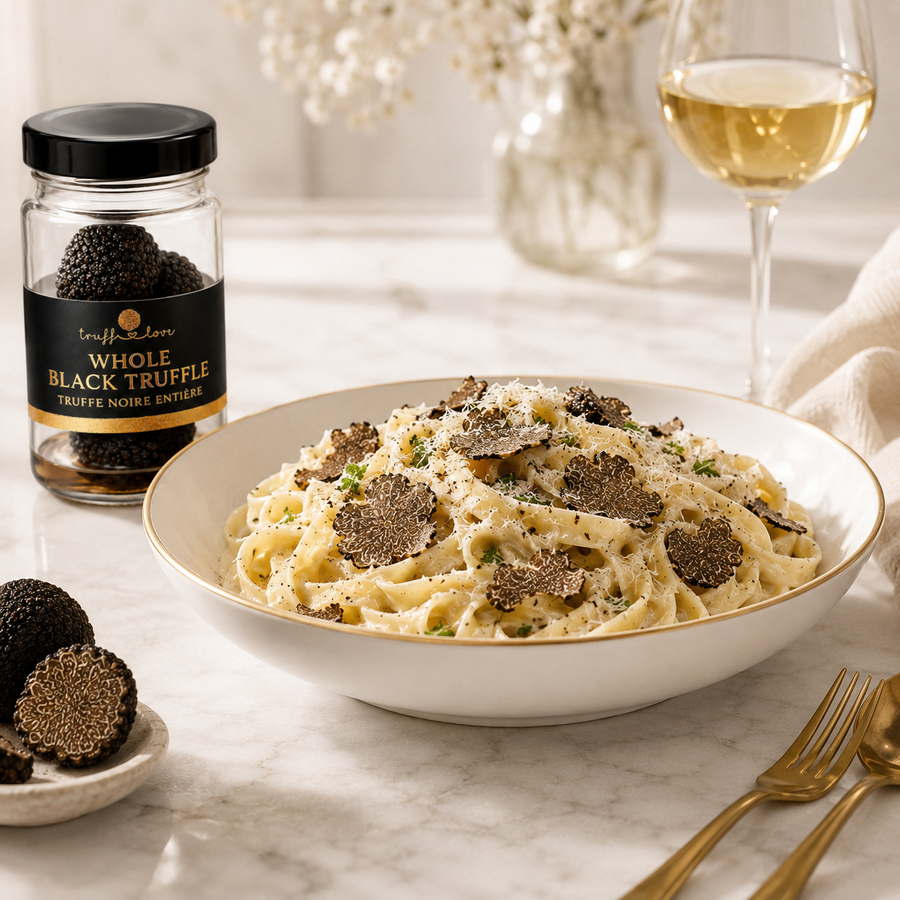 Whole Black Truffle Butter Tagliatelle