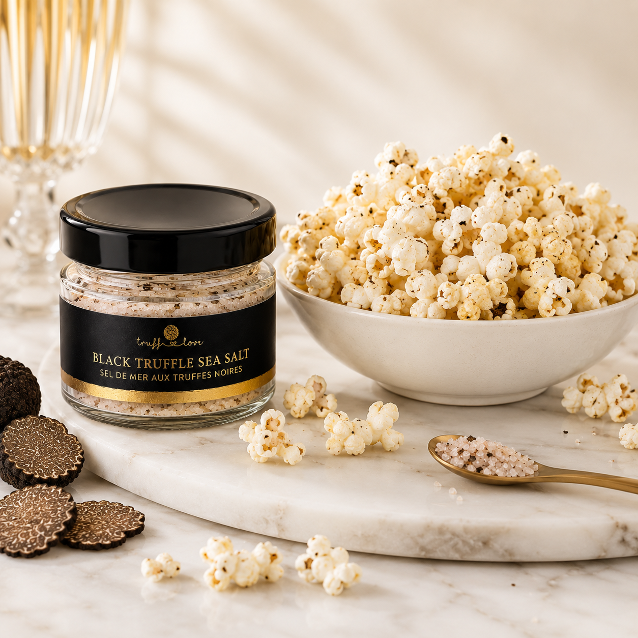 Black Truffle Sea Salt Popcorn