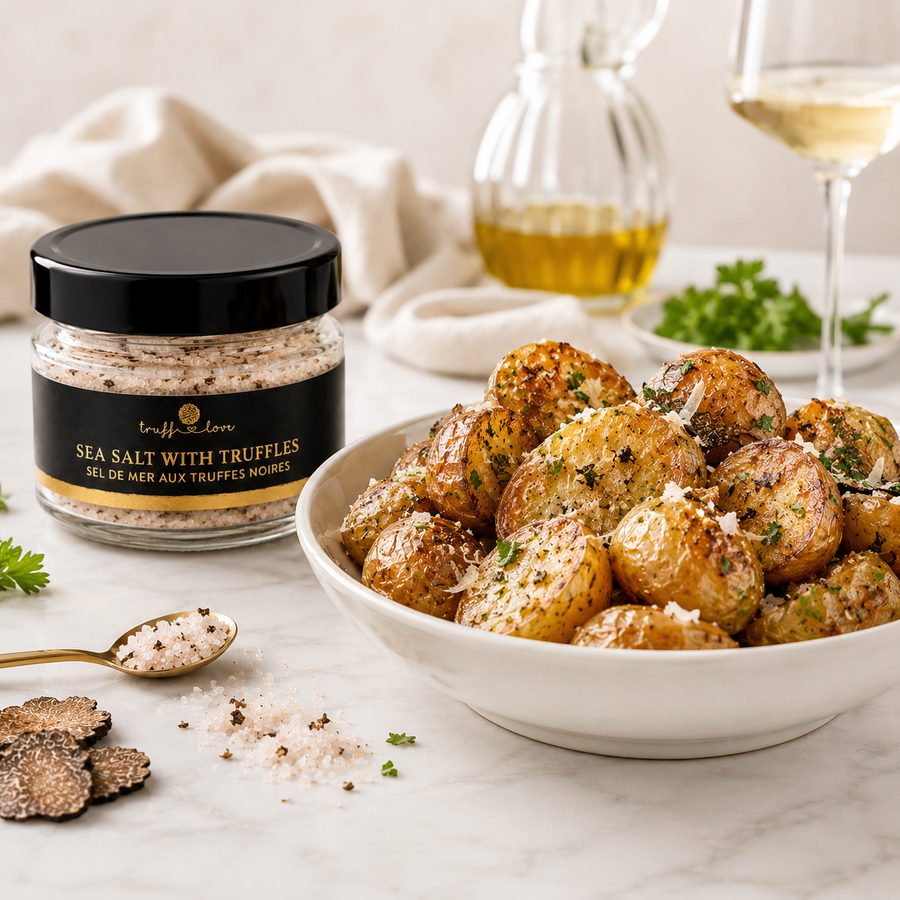 Black Truffle Sea Salt Roasted Potatoes