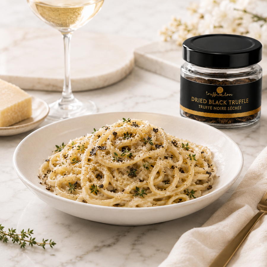Dried Black Truffle Butter Pasta