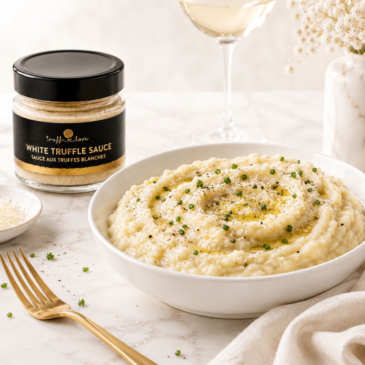 White Truffle Mashed Potatoes