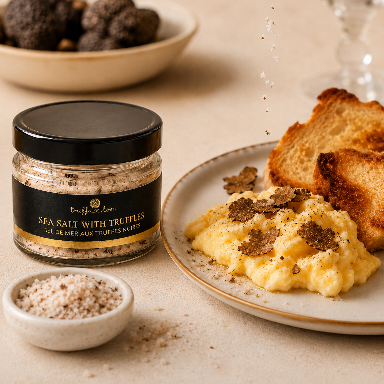 Black Truffle Sea Salt