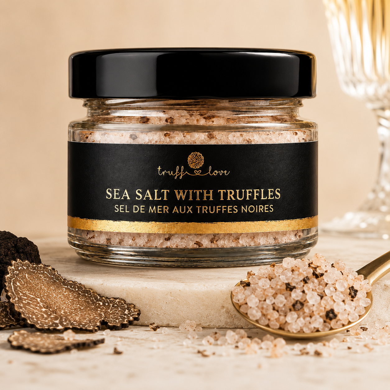 Black Truffle Sea Salt