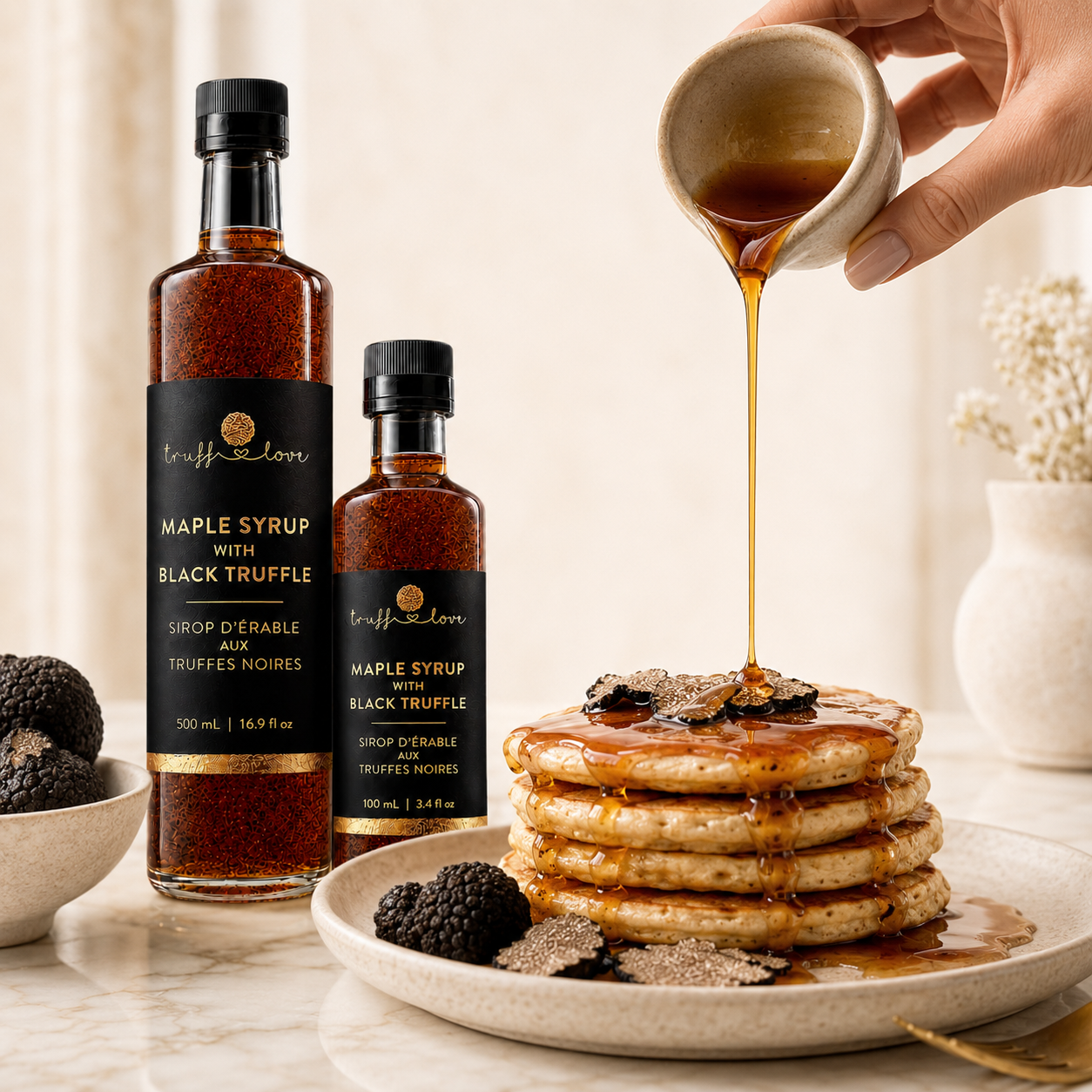 Black Truffle Maple Syrup